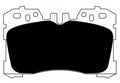 Porterfield Brake Pads for 2015 LEXUS LS 600h L
