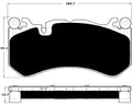 Porterfield Brake Pads for 2015 MERCEDES-BENZ G63 AMG