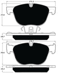 Porterfield Brake Pads for 2015 BMW X5 35i