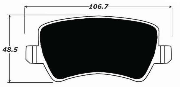 Porterfield Brake Pads for 2014 VOLVO S60 w/370mm Front Disc