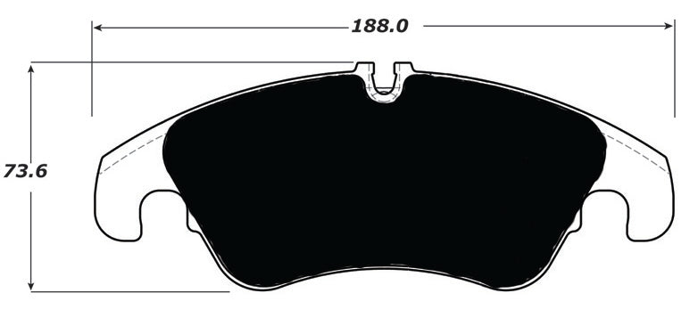 Porterfield Brake Pads for 2016 AUDI A6 Quattro 2.0L TSFI