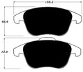 Porterfield Brake Pads for 2015 VOLKSWAGEN TIGUAN