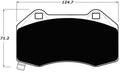 Porterfield Brake Pads for 2019 MAZDA MX-5 MIATA w/ Brembo