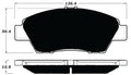Porterfield Brake Pads for 2014 HONDA CR-Z