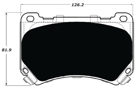 Porterfield Brake Pads for 2014 HYUNDAI GENESIS SEDAN V6
