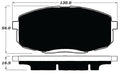 Porterfield Brake Pads for 2016 KIA SOUL