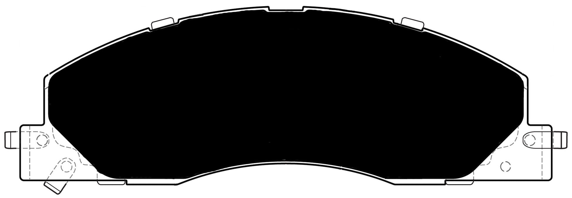 Porterfield Brake Pads for 2015 DODGE RAM 3500 4WD
