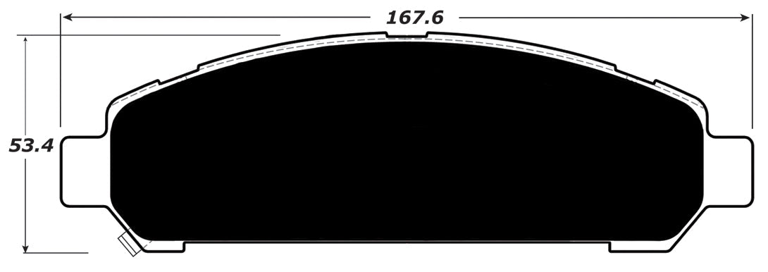 Porterfield Brake Pads for 2015 TOYOTA VENZA