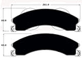 Porterfield Brake Pads for 2015 CHEVROLET SILVERADO 3500 4WD SRW