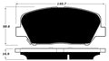 Porterfield Brake Pads for 2015 HYUNDAI GENESIS COUPE