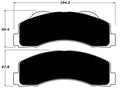 Porterfield Brake Pads for 2014 FORD EXPEDITION