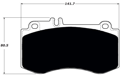 Porterfield Brake Pads for 2015 MERCEDES-BENZ E350 W/ AMG PKG