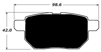 Porterfield Brake Pads for 2016 SCION iM