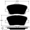 Porterfield Brake Pads for 2014 HYUNDAI AZERA