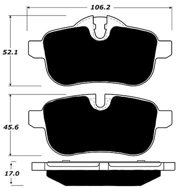 Porterfield Brake Pads for 2015 BMW Z4 35i