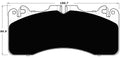 Porterfield Brake Pads for 2015 LEXUS RC-F