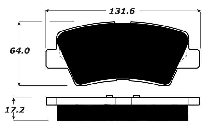 Porterfield Brake Pads for 2014 KIA OPTIMA SX Sport Pkg