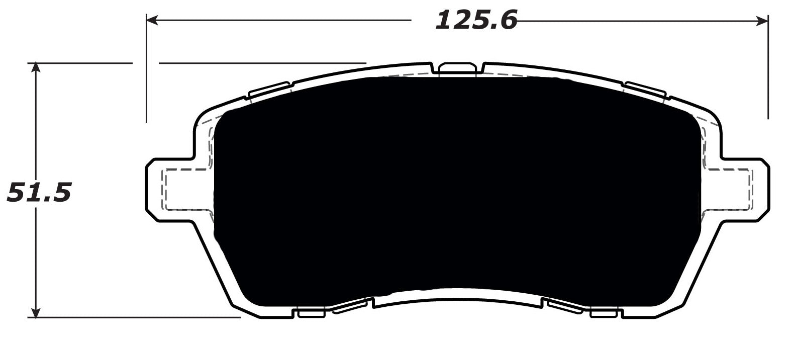 Porterfield Brake Pads for 2014 MAZDA 2