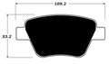 Porterfield Brake Pads for 2014 VOLKSWAGEN BEETLE 2.5L