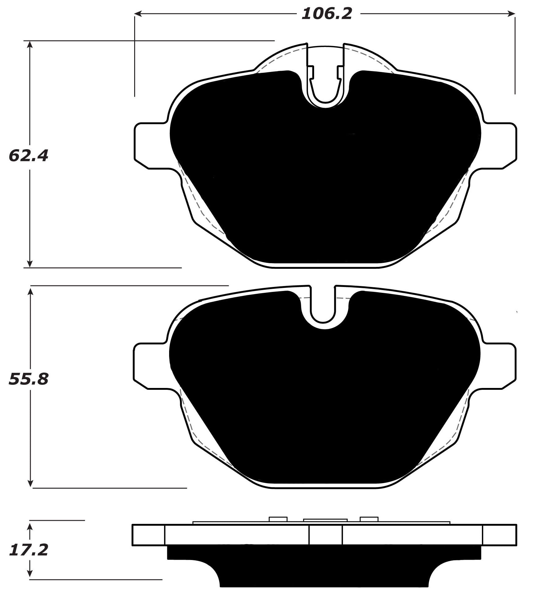 Porterfield Brake Pads for 2016 BMW i8