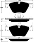 Porterfield Brake Pads for 2015 BMW 528 Series