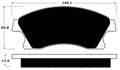Porterfield Brake Pads for 2016 CHEVROLET SONIC
