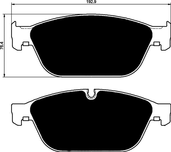 Porterfield Brake Pads for 2016 AUDI SQ5