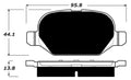 Porterfield Brake Pads for 2014 FIAT 500C