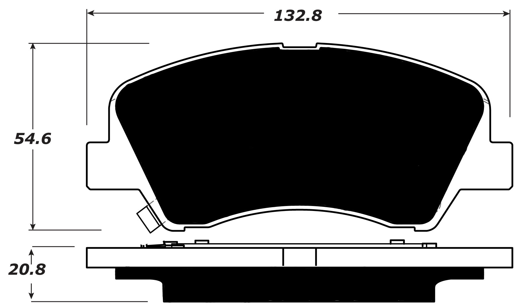 Porterfield Brake Pads for 2015 KIA RIO