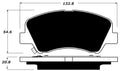 Porterfield Brake Pads for 2014 KIA RIO