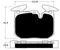 Porterfield Brake Pads for 2015 BMW 435i/xDrive/GT Base - M Sport Pkg w/370mm FD