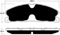 Porterfield Brake Pads for 2014 FORD EXPLORER Sport