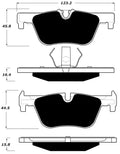 Porterfield Brake Pads for 2015 BMW 328i xDrive (E90/E91/E92)
