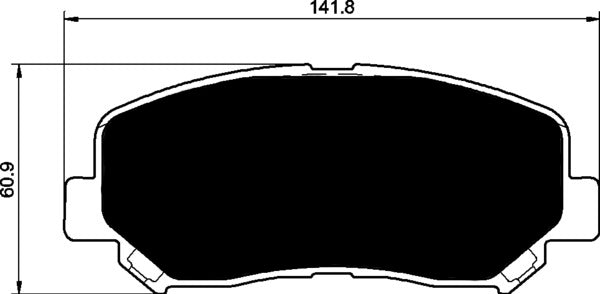 Porterfield Brake Pads for 2015 MAZDA CX-5