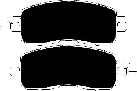 Porterfield Brake Pads for 2014 NISSAN ALTIMA