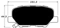Porterfield Brake Pads for 2014 MITSUBISHI Outlander V6
