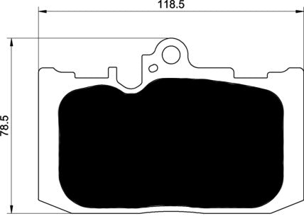 Porterfield Brake Pads for 2015 LEXUS RC 200T/300/350