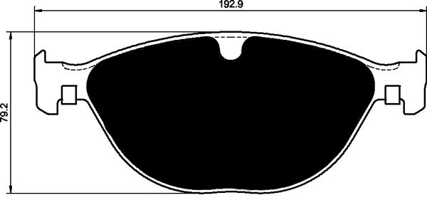 Porterfield Brake Pads for 2015 JAGUAR F-TYPE S