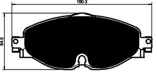 Porterfield Brake Pads for 2015 VOLKSWAGEN e-GOLF