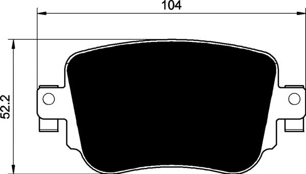 Porterfield Brake Pads for 2016 AUDI Q3