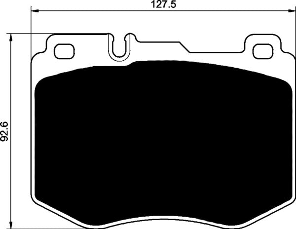 Porterfield Brake Pads for 2015 MERCEDES-BENZ C400