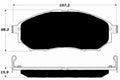 Porterfield Brake Pads for 2014 INFINITI QX50