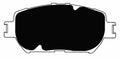 Porterfield Brake Pads for 2014 LEXUS IS250C