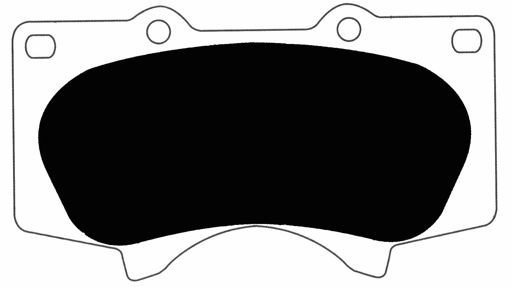 Porterfield Brake Pads for 2015 LEXUS GX 460