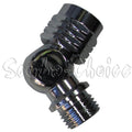Scuba Diving 110 Degree Swivel Adaptor 9/16-18 UNF-2B | UNF-2A LP Hose Regulator