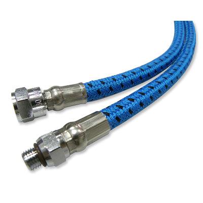 Scuba Choice 26" Low Pressure Nylon Braided Hose for 2nd Stage Reg and Octo, Blue