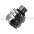 Scuba Adaptor M-3/8-24 F-7/16-20 AS568-011 N70 | 3/8-24 UNF-2A | 7/16-20 UNF-2B