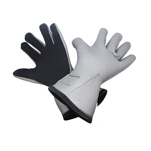 Spearfishing Palantic Black 3mm Neoprene Gloves Extra Warmth Titanium Coating