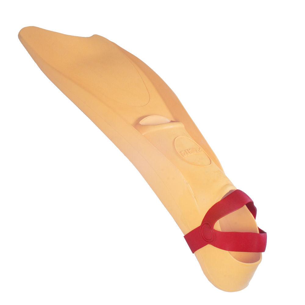 Scuba Diving Snorkeling RED Rubber Fin Keeper/ Gripper Strap Set - Pair