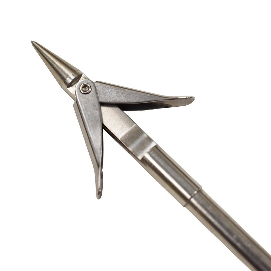 Palantic 3" Spearfishing Speargun Double Wing Tip 6mm w/18" stainless steel shaft